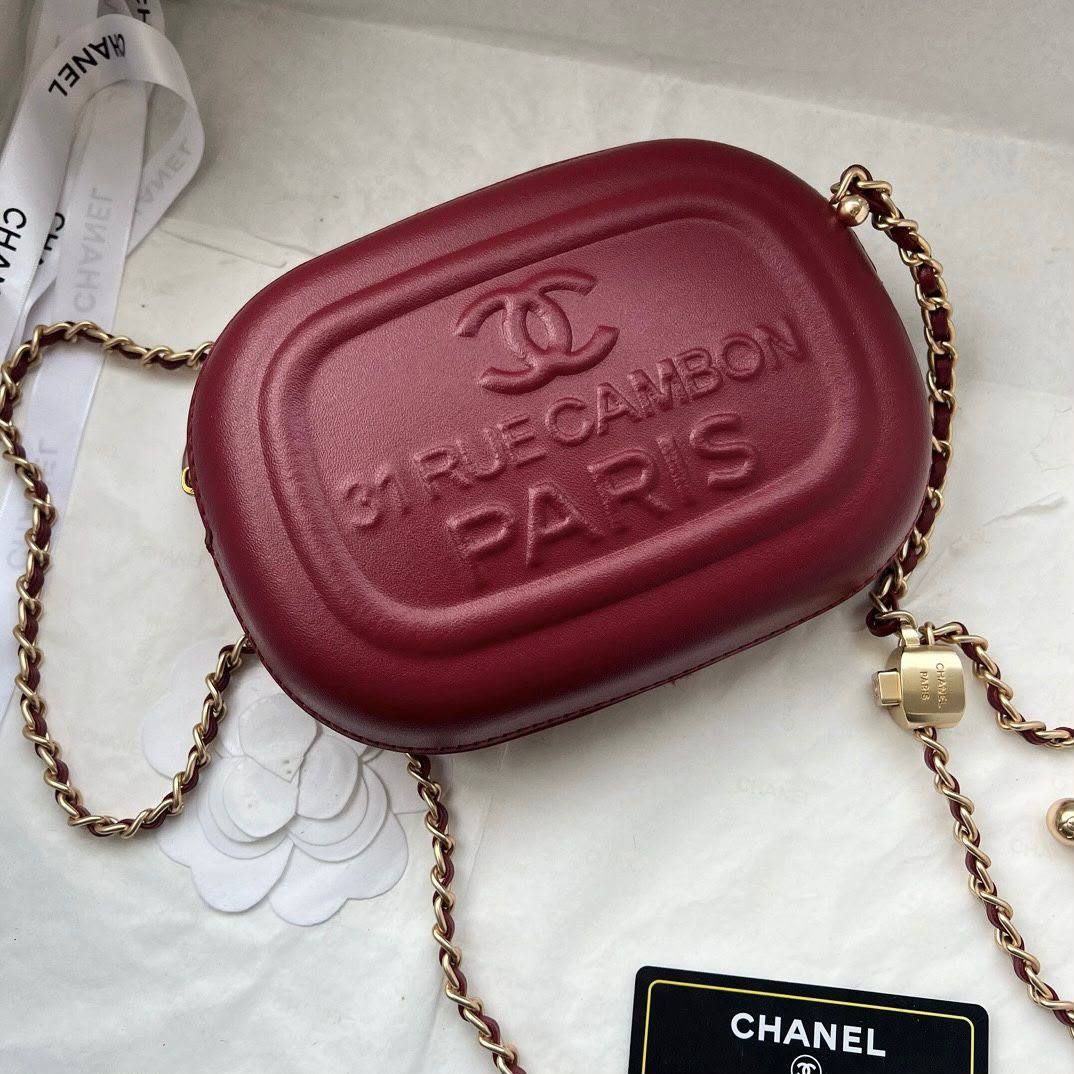 Chanel Mini Oval Crossbody Bag "31 Rue Cambon" - Premium High Quality | D-E16 – Image 5