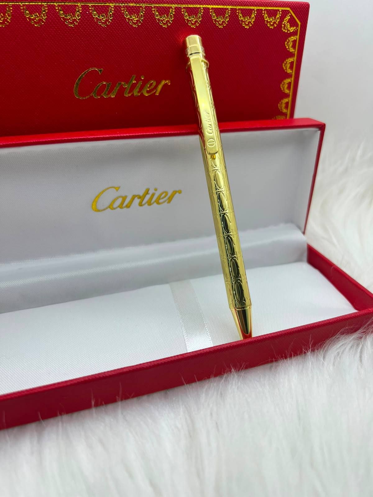 Cartier-Inspired Premium Engraved Luxury Pen Collection (Master Copy) | D-E57 – Image 28