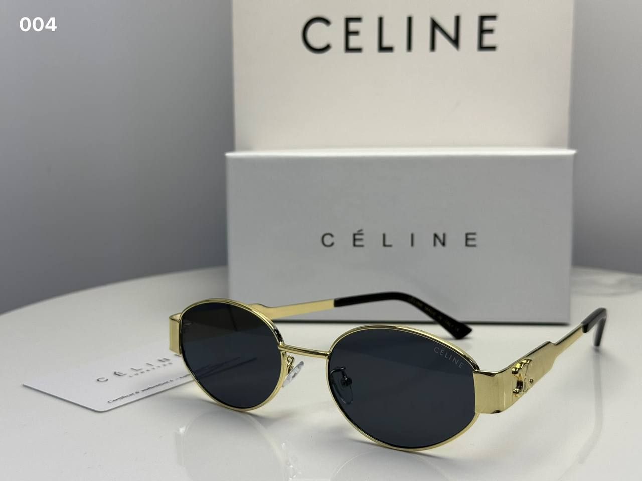 Celine Sunglasses (Copy One) – Premium UV Protection & Iconic Designer Style in the UAE | D-E45 – Image 16