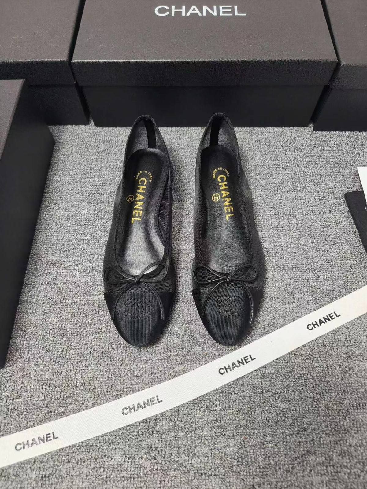 Chanel Inspired Classic Quilted Ballet Flats - High-Quality Premium Women's Shoes | D-E46 – Image 2