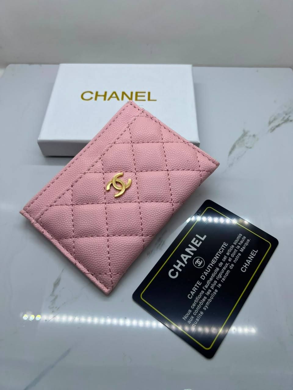 Chanel Inspired Quilted Wallet Collection (Master Copy) - Multi-Color Luxury Leather Wallets | D-E43 – Image 5