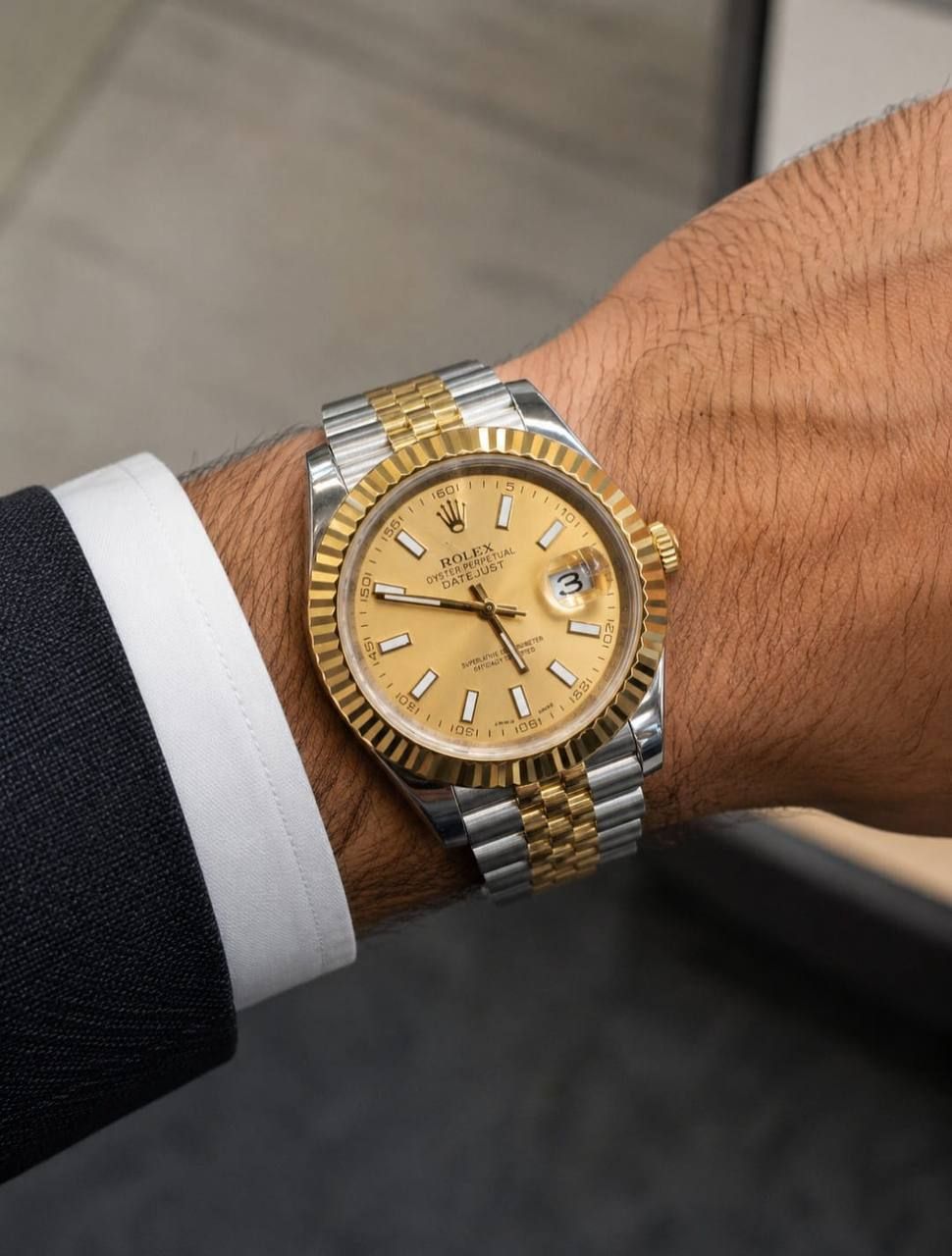 Classic Datejust Luxury Watch – Rolex-Inspired Premium Edition (Copy 1) with Mega Color Selection | D-E01 – Image 1