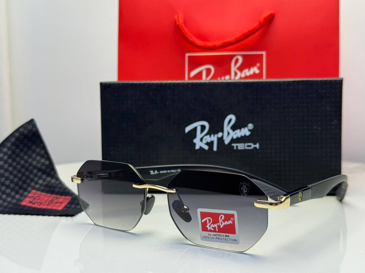 Premium Ray-Ban Sunglasses Collection (High-Quality Copy One) – Timeless Icons in Diverse Styles & Colors | D-E45 – Image 5