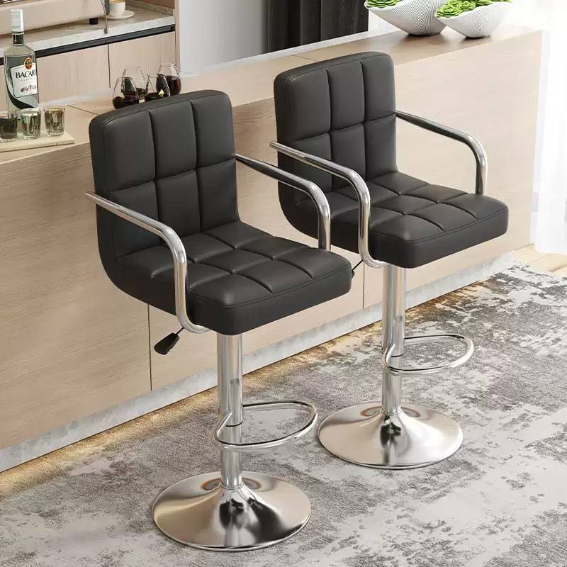 Premium High Counter Bar Stool – Sleek Modern Seating for Kitchen & Living Room | D-E49 – Image 2