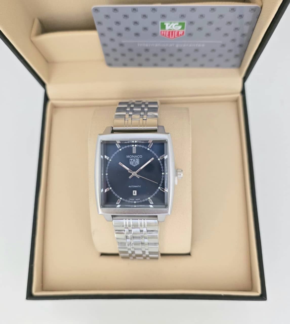 Tag Heuer Monaco All-Black Automatic Square Luxury Watch (Premium Quality) | D-E13 – Image 5