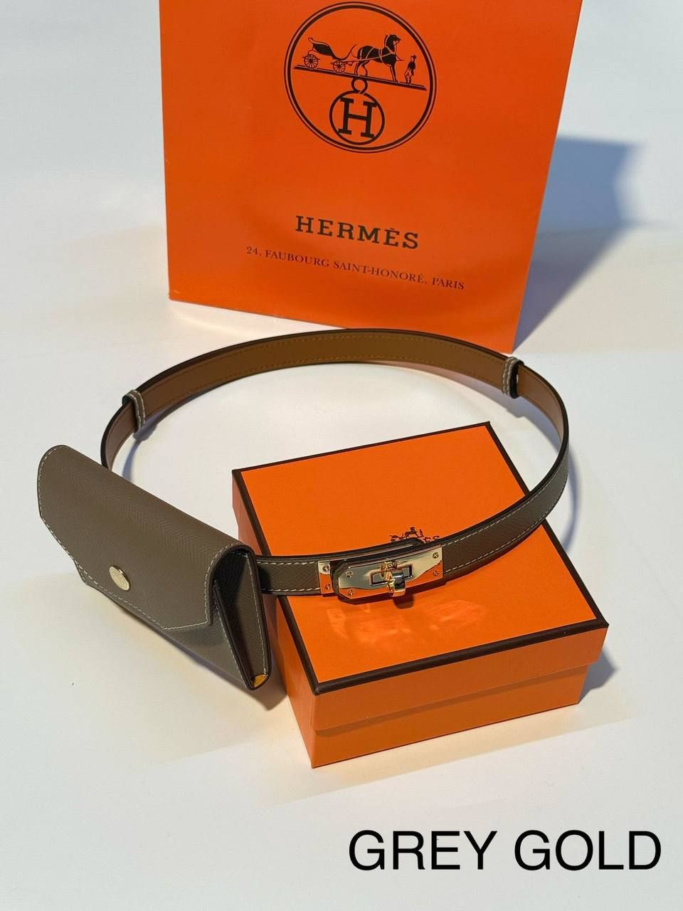 Luxury Belt with Attached Mini Wallet (Copy One) – Innovative Designer Accessory for the UAE | D-E44 – Image 5