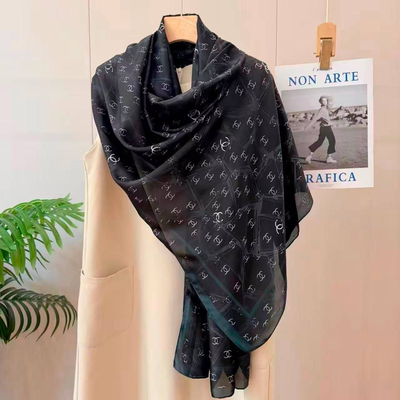 Designer Luxury Scarves (Copy One) – Soft & Elegant Statement Scarves for the UAE | D-E47 – Image 25