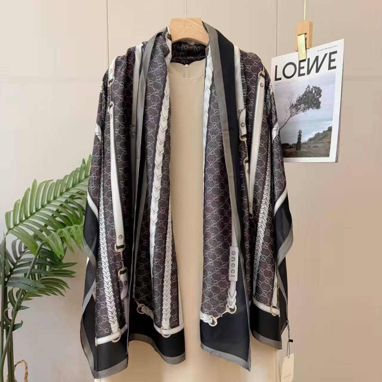 Designer Luxury Scarves (Copy One) – Soft & Elegant Statement Scarves for the UAE | D-E47 – Image 44