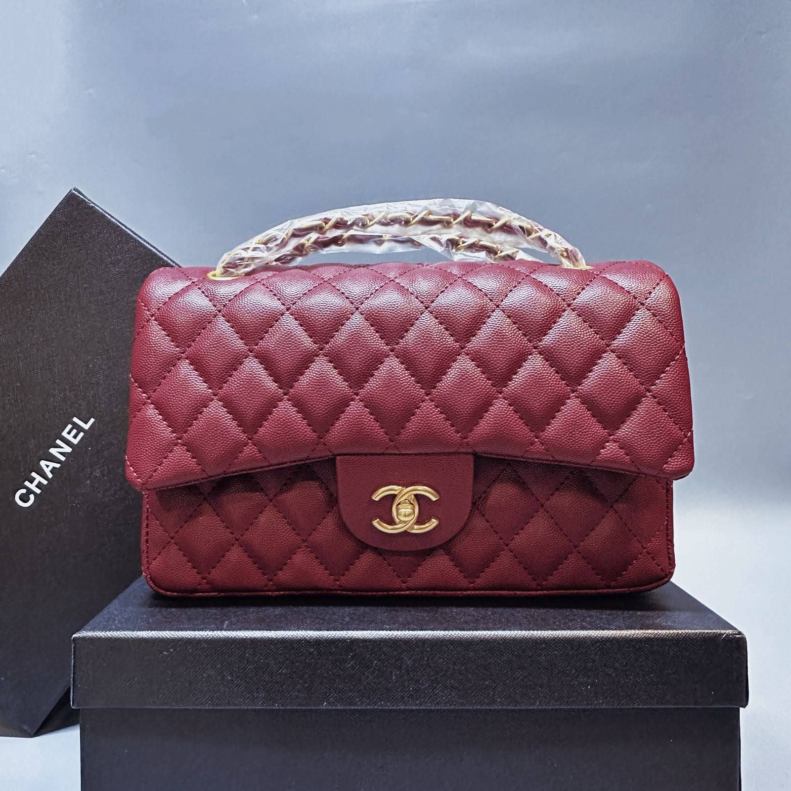 Luxury Chanel Classic Flap Bag in Premium Caviar Leather - Top High Master Edition | D-E16 – Image 2