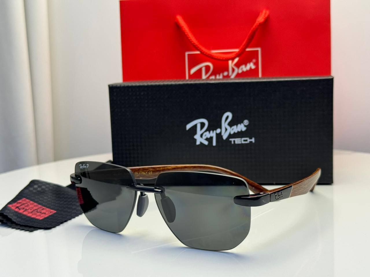 Premium Ray-Ban Sunglasses Collection (High-Quality Copy One) – Timeless Icons in Diverse Styles & Colors | D-E45 – Image 12