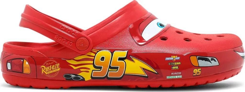 Disney Pixar Lightning McQueen Crocs Clogs - Fun & Comfortable Everyday Footwear | D-E46 – Image 5