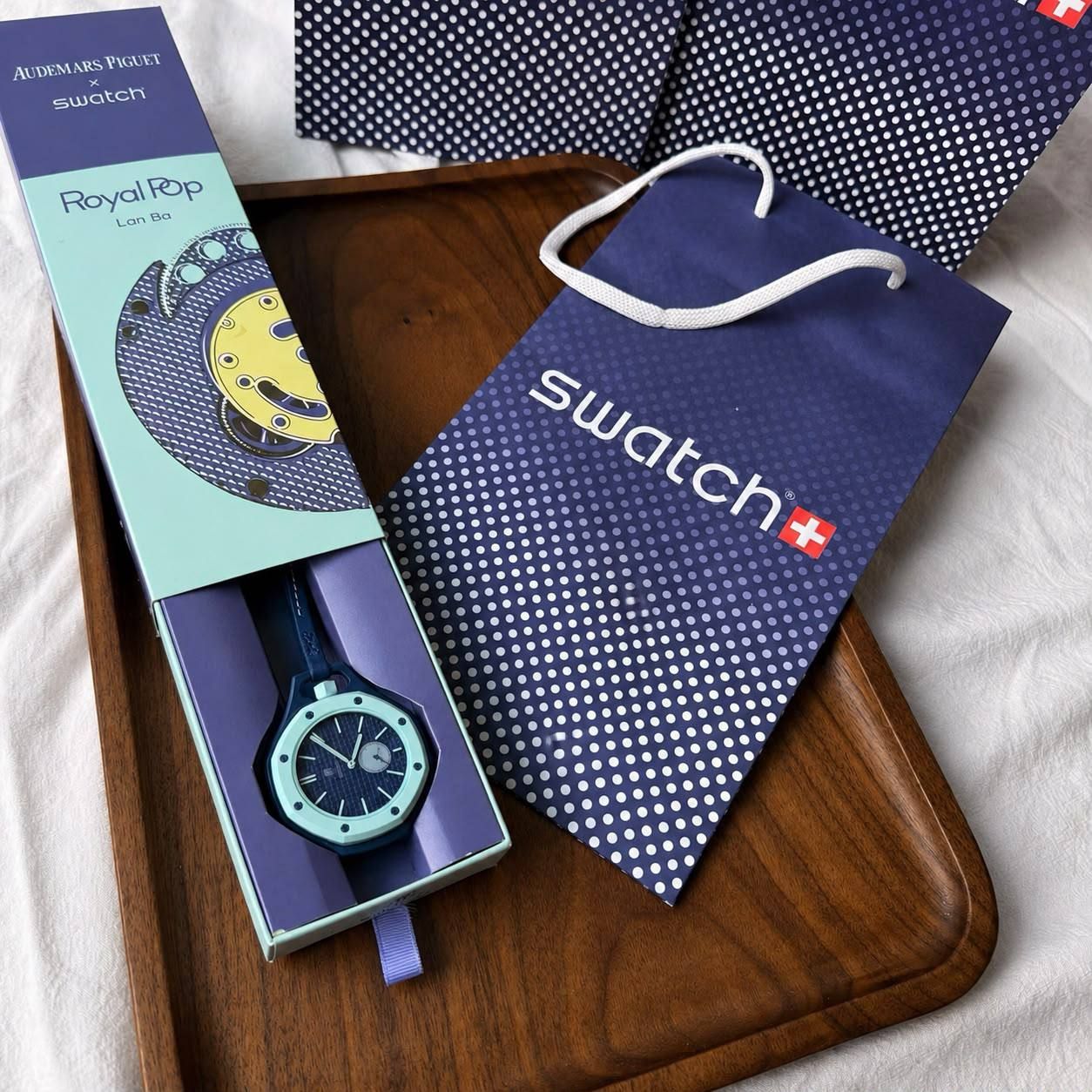 Audemars Piguet x Swatch Royal Pop Watch Copy One | Sporty Design & Fast Delivery UAE 🇦🇪 | D-E13 – Image 1