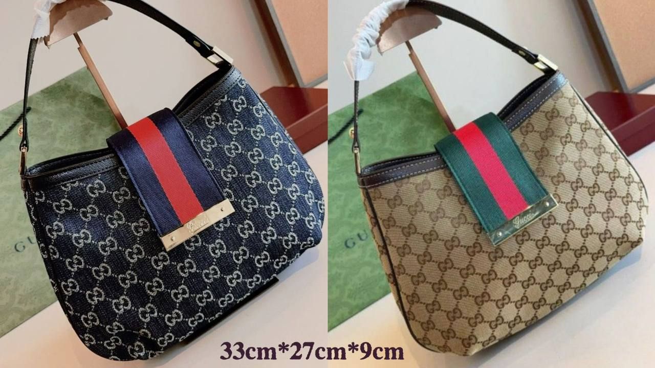Classic GG Monogram Hobo Shoulder Bag – Timeless Luxury & Modern Appeal | D-E15 – Image 3