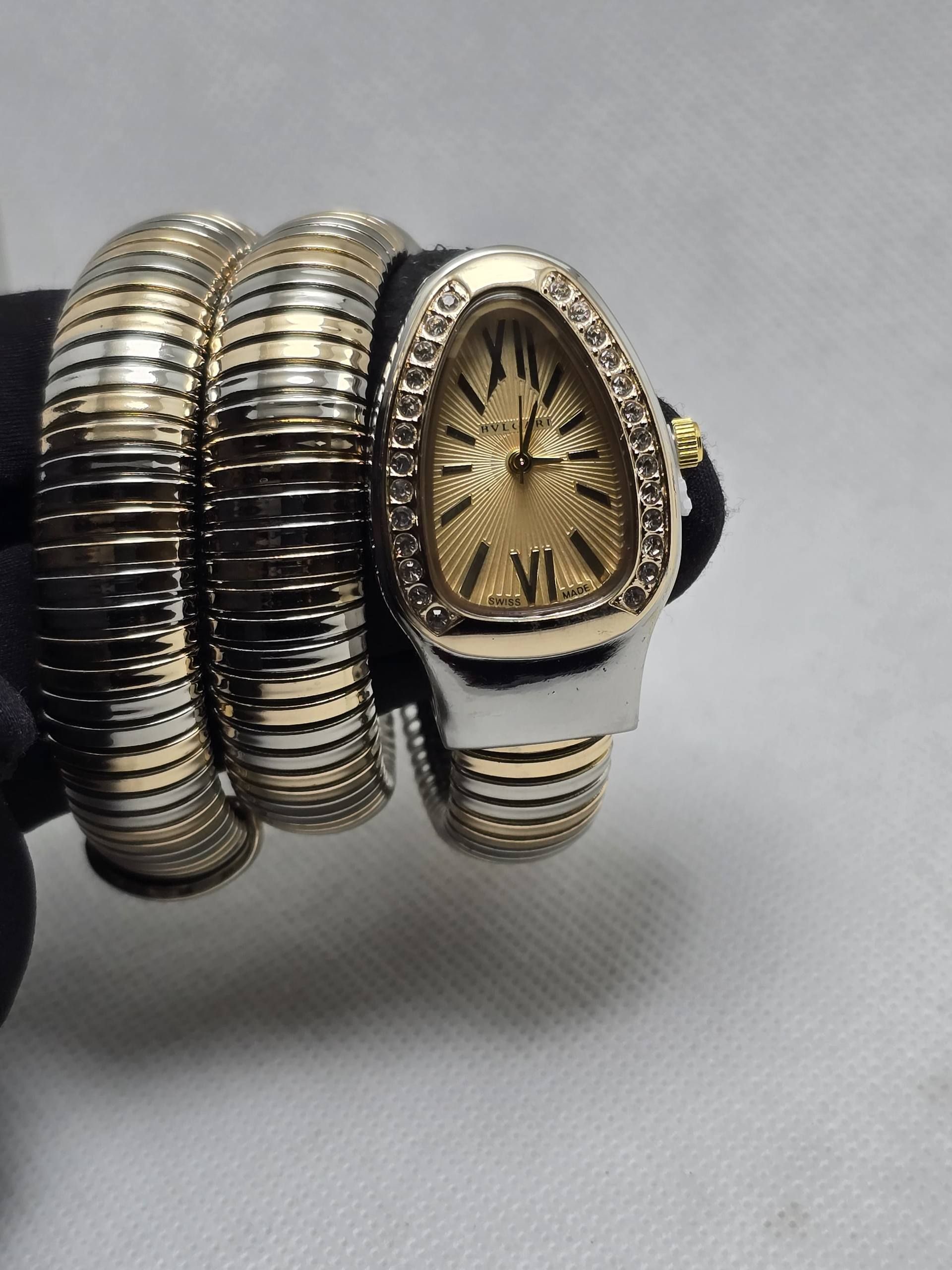 Bvlgari Serpenti Tubogas Luxury Two-Tone Wrap Watch (Premium Quality) | D-E13 – Image 3