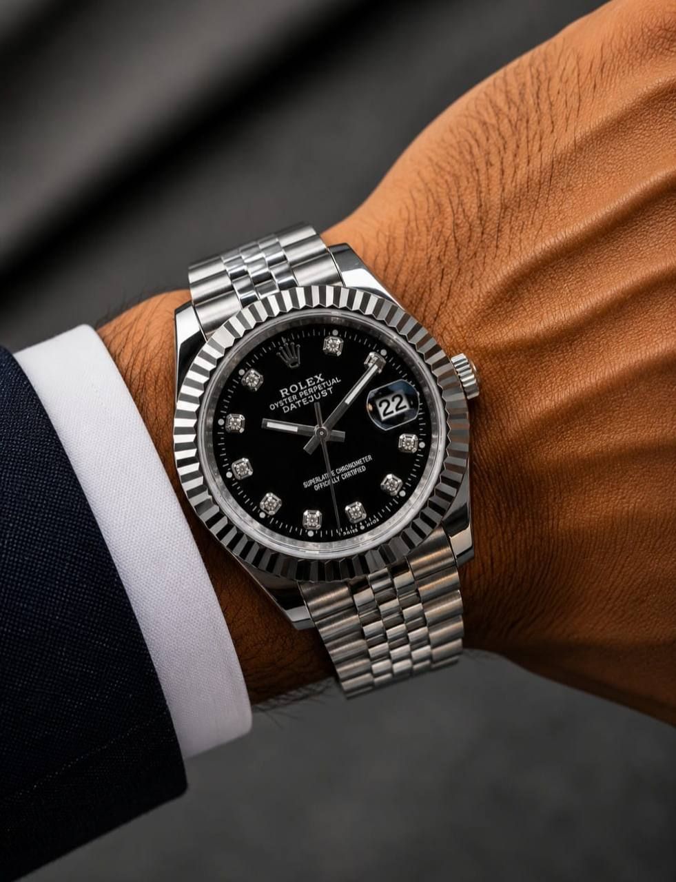 Classic Datejust Luxury Watch – Rolex-Inspired Premium Edition (Copy 1) with Mega Color Selection | D-E01 – Image 16