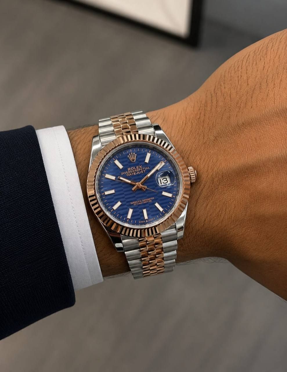 Classic Datejust Luxury Watch – Rolex-Inspired Premium Edition (Copy 1) with Mega Color Selection | D-E01 – Image 2