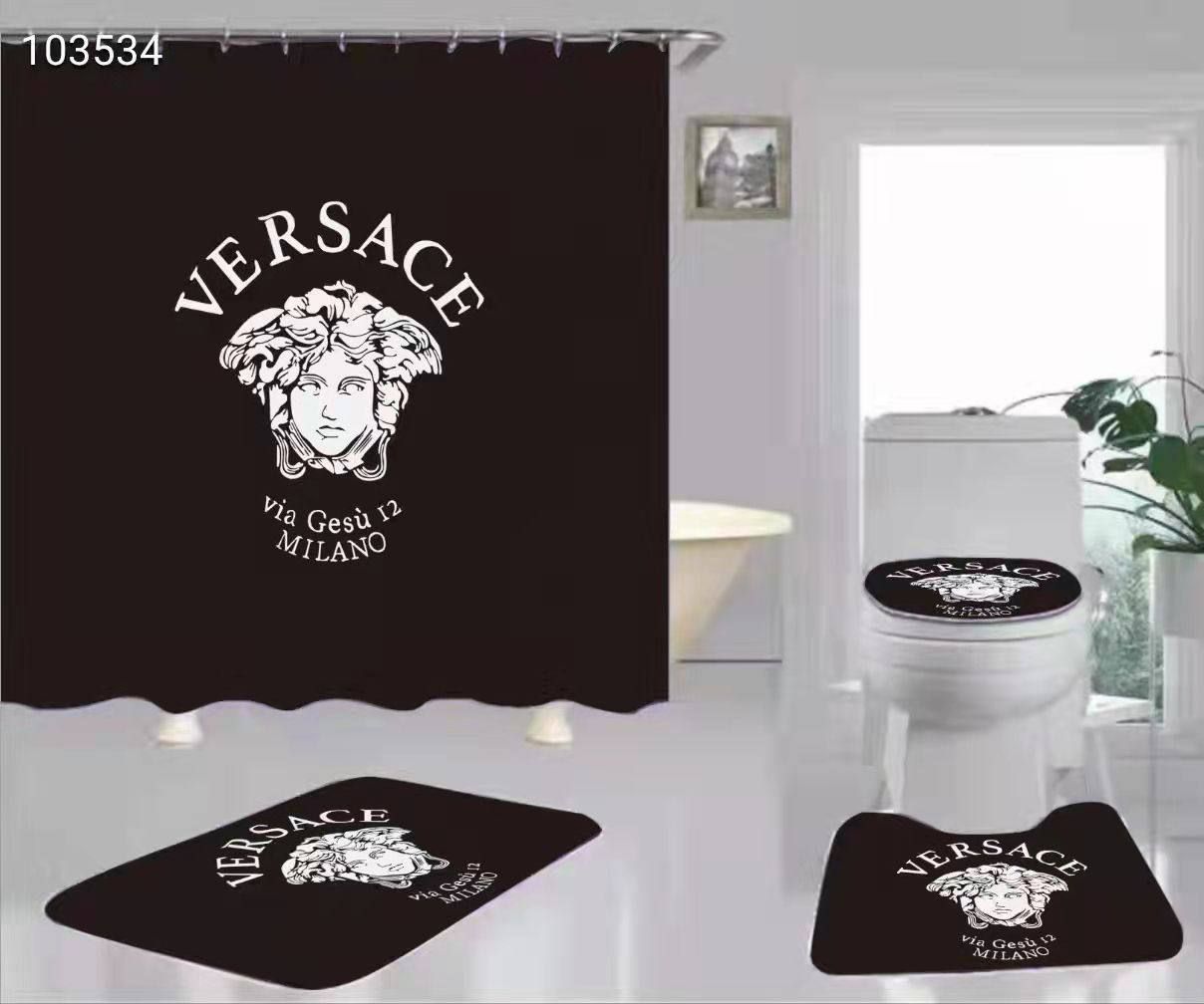 Premium 4-Piece Matching Bathroom Set – Luxury Designer Styling & Comfort | D-E49 – Image 11