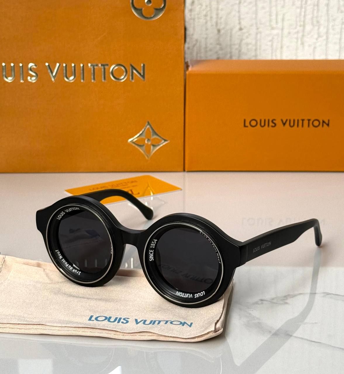 Louis Vuitton Luxury Sunglasses | Modern Style & Elegance | UAE | D-E56 – Image 9