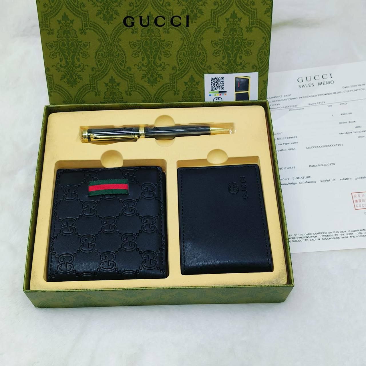 Luxury Men's Gift Sets (Wallet, Card Holder & Pen) – The Ultimate Gift for the Modern Gentleman in the UAE | D-E43 – Image 14