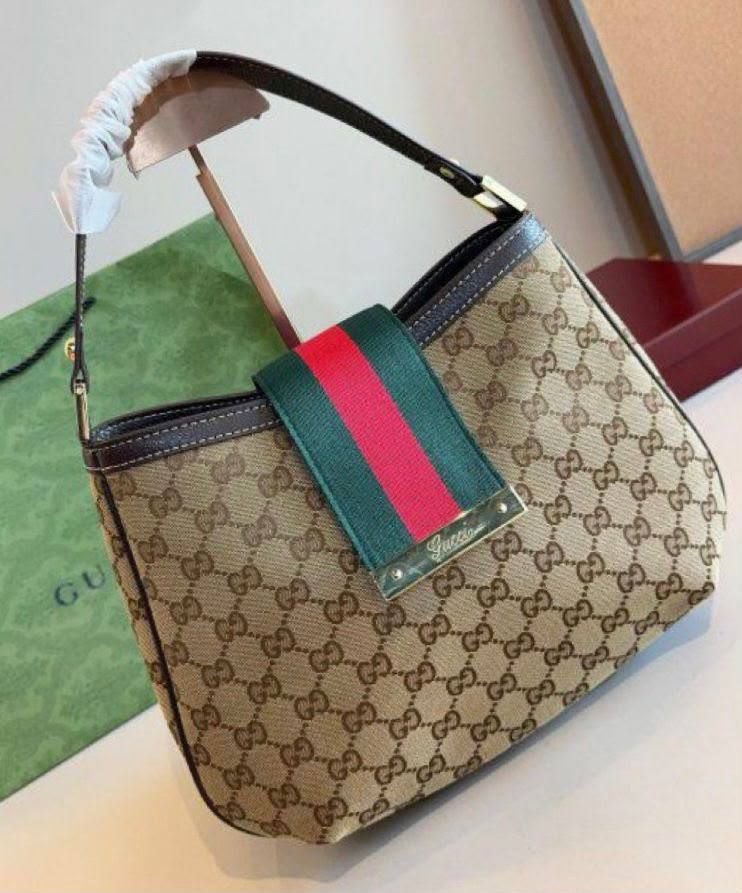 Classic GG Monogram Hobo Shoulder Bag – Timeless Luxury & Modern Appeal | D-E15 – Image 2