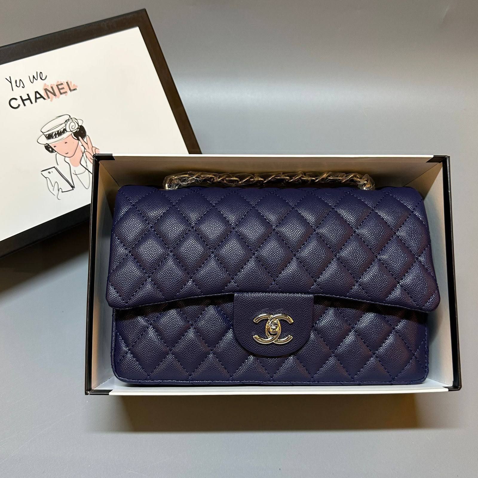 Luxury Chanel Classic Flap Bag in Premium Caviar Leather - Top High Master Edition | D-E16 – Image 7