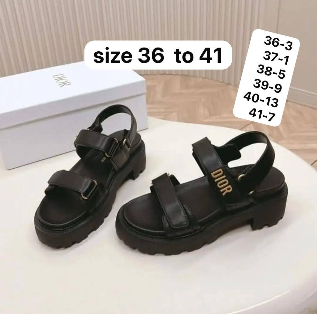 صندل ديور (DIOR) النسائي العصري – خفة، راحة وأناقة لامتناهية | D-A46 – Image 2