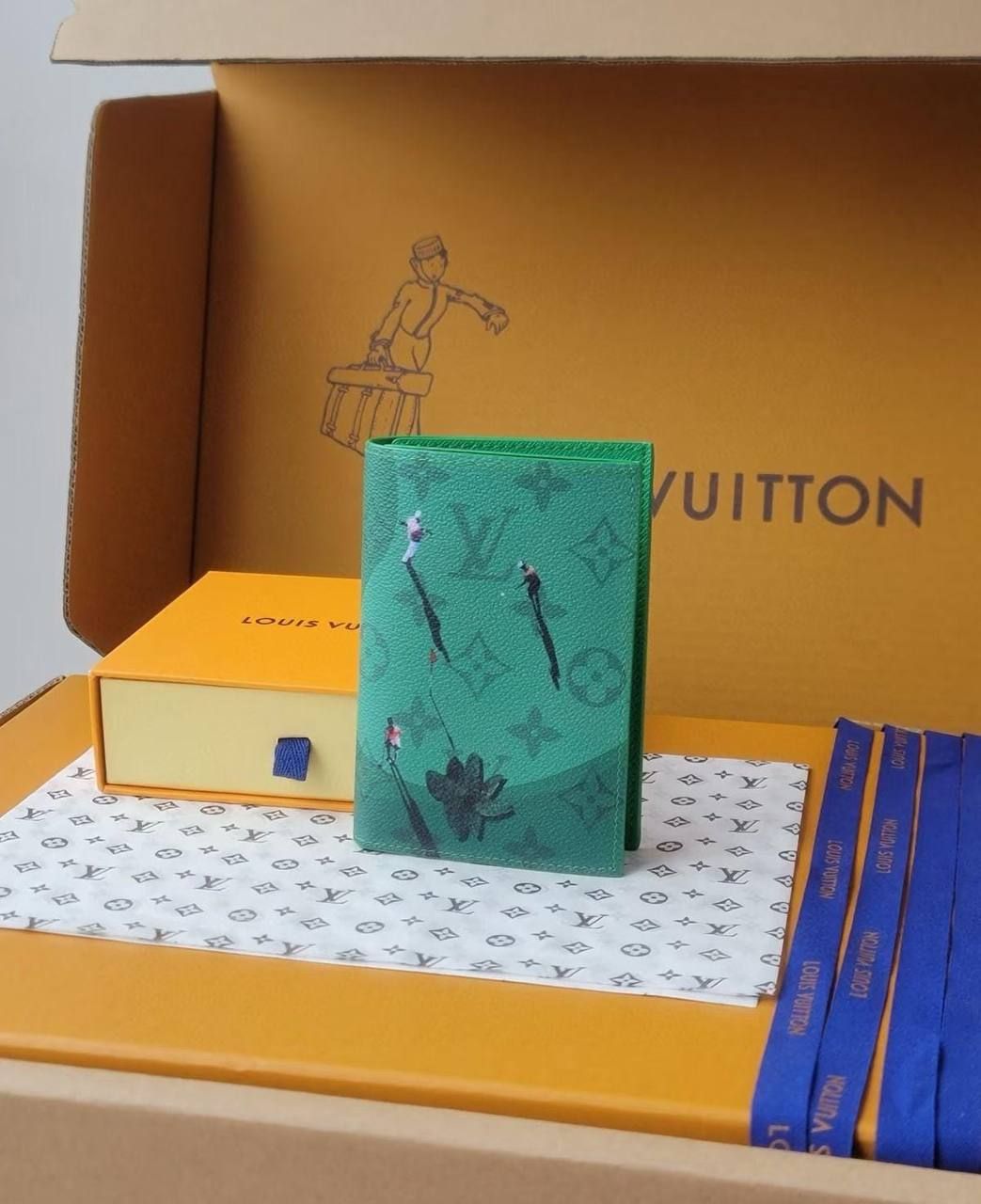Louis Vuitton Mini Wallet (Copy One) – Compact Designer Wallet & Smart Storage in the UAE | D-E43 – Image 21