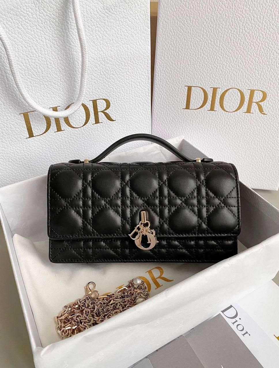 Chic "Lady Dior Elongated" Quilted Chain Crossbody Bag – Available in All Colors | D-E19 – Image 18
