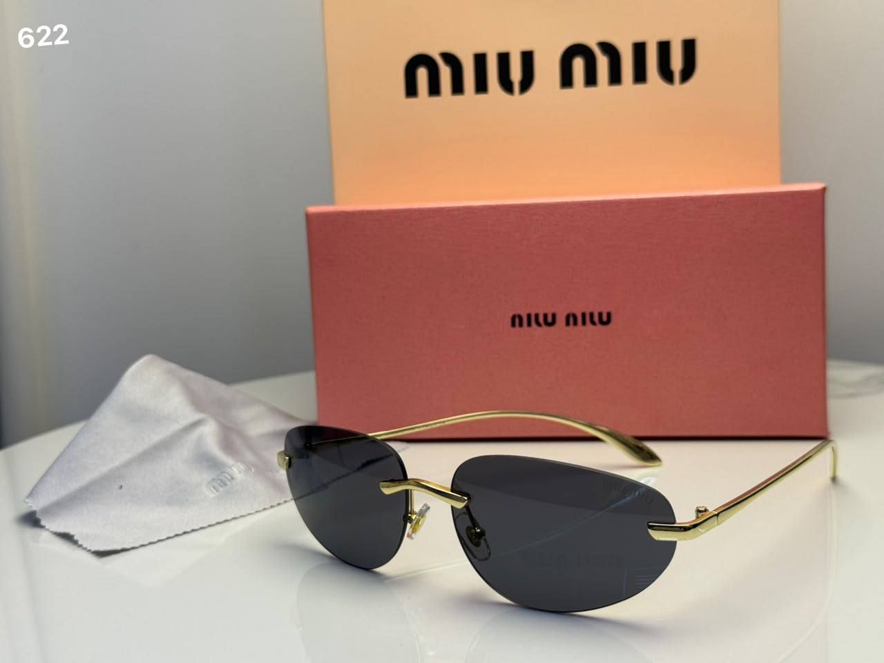 Miu Miu Sunglasses (Copy One) – Bold Designer Style & Complete UV Protection in the UAE | D-E45 – Image 7