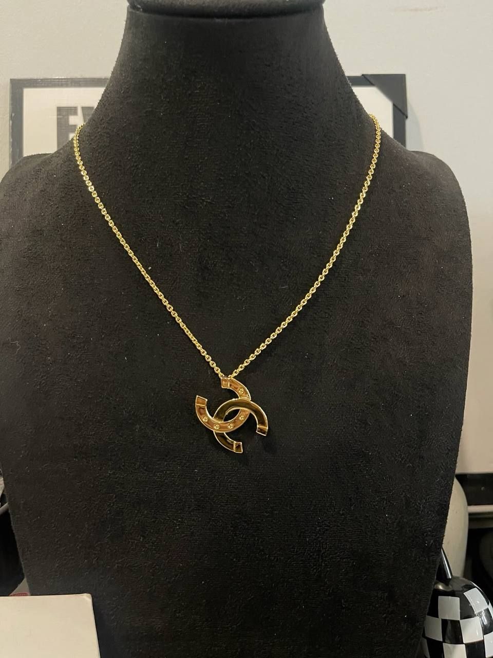 Chanel Inspired Geometric Gold-Plated Jewelry Set – (High-Quality Copy One) | D-E32 – Image 2