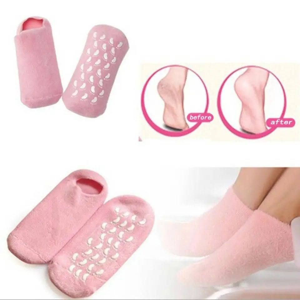Soft Cotton Women's Socks & Foot Covers Comfortable Design UAE | D-E47 – Image 2