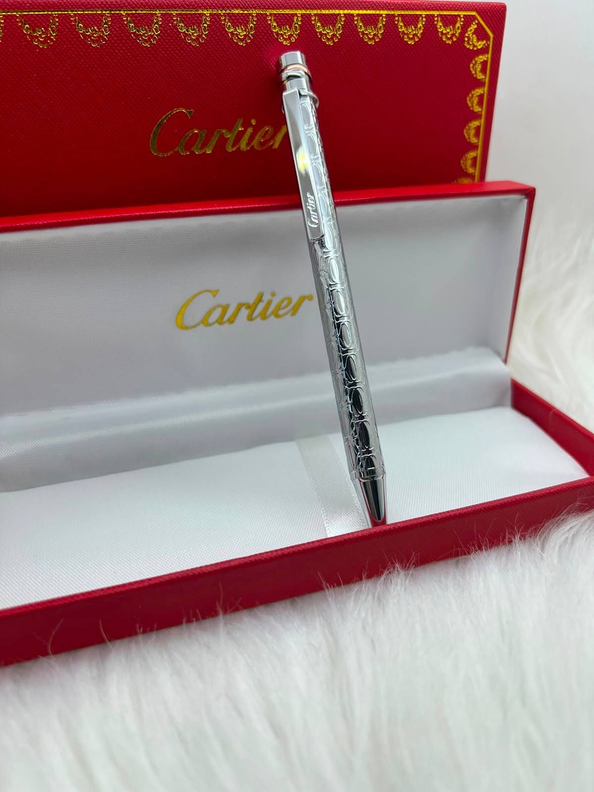 Cartier-Inspired Premium Engraved Luxury Pen Collection (Master Copy) | D-E57 – Image 10