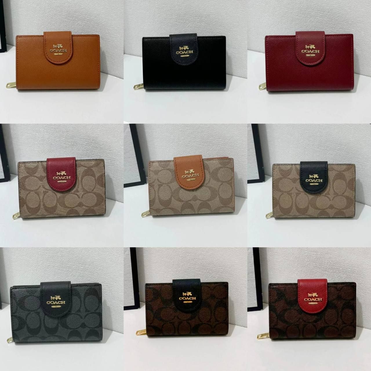 Coach & Louis Vuitton Women's Wallets (Copy One) – Luxury Designer Mini Wallets in the UAE | D-E43 – Image 6