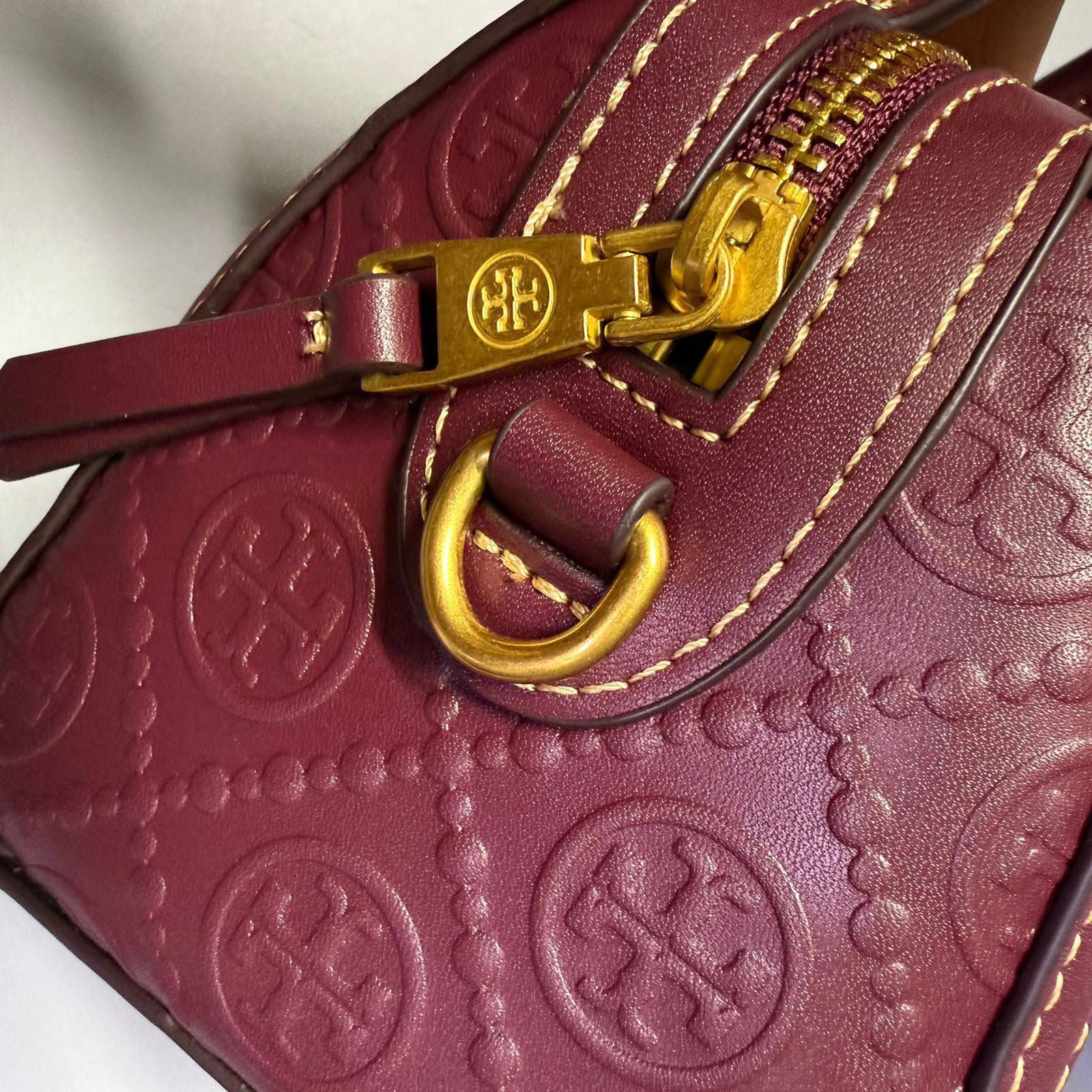 Tory Burch Mini Embossed Satchel Bag – Sophisticated Charm & Modern Luxury | D-E23 – Image 15