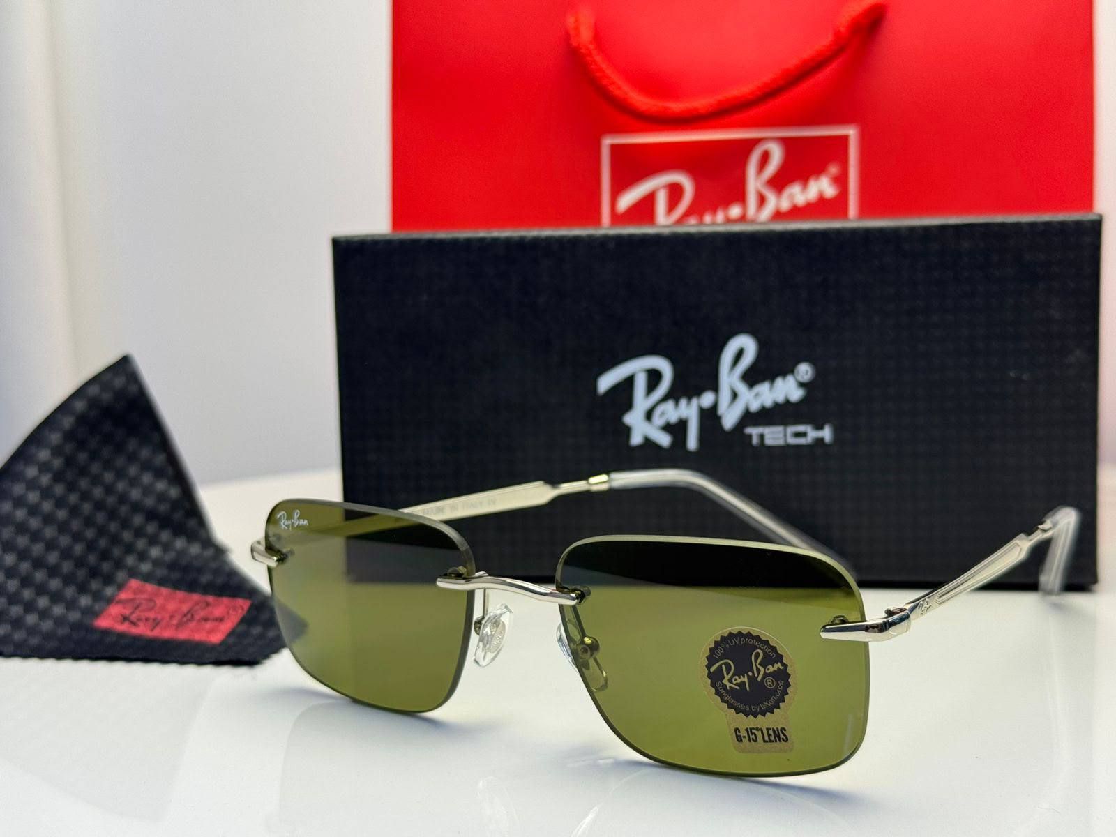 Premium Ray-Ban Sunglasses Collection (High-Quality Copy One) – Timeless Icons in Diverse Styles & Colors | D-E45 – Image 4