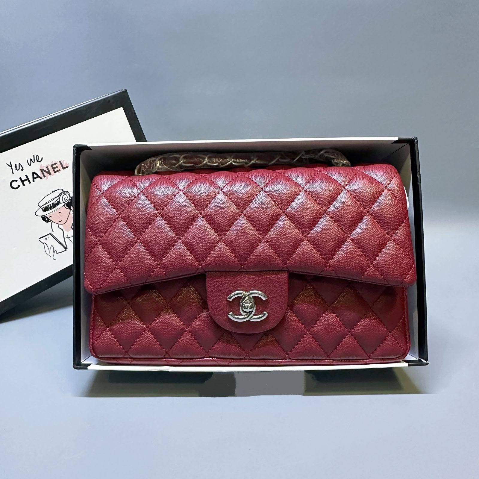 Luxury Chanel Classic Flap Bag in Premium Caviar Leather - Top High Master Edition | D-E16 – Image 14