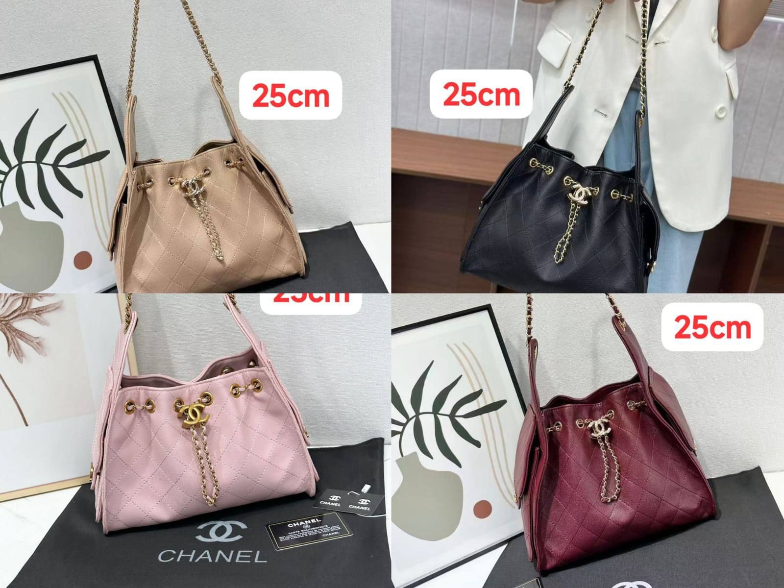 Luxury Chanel Quilted Hobo Bag (25 cm) - Premium High Quality Edition | D-E16 – Image 5