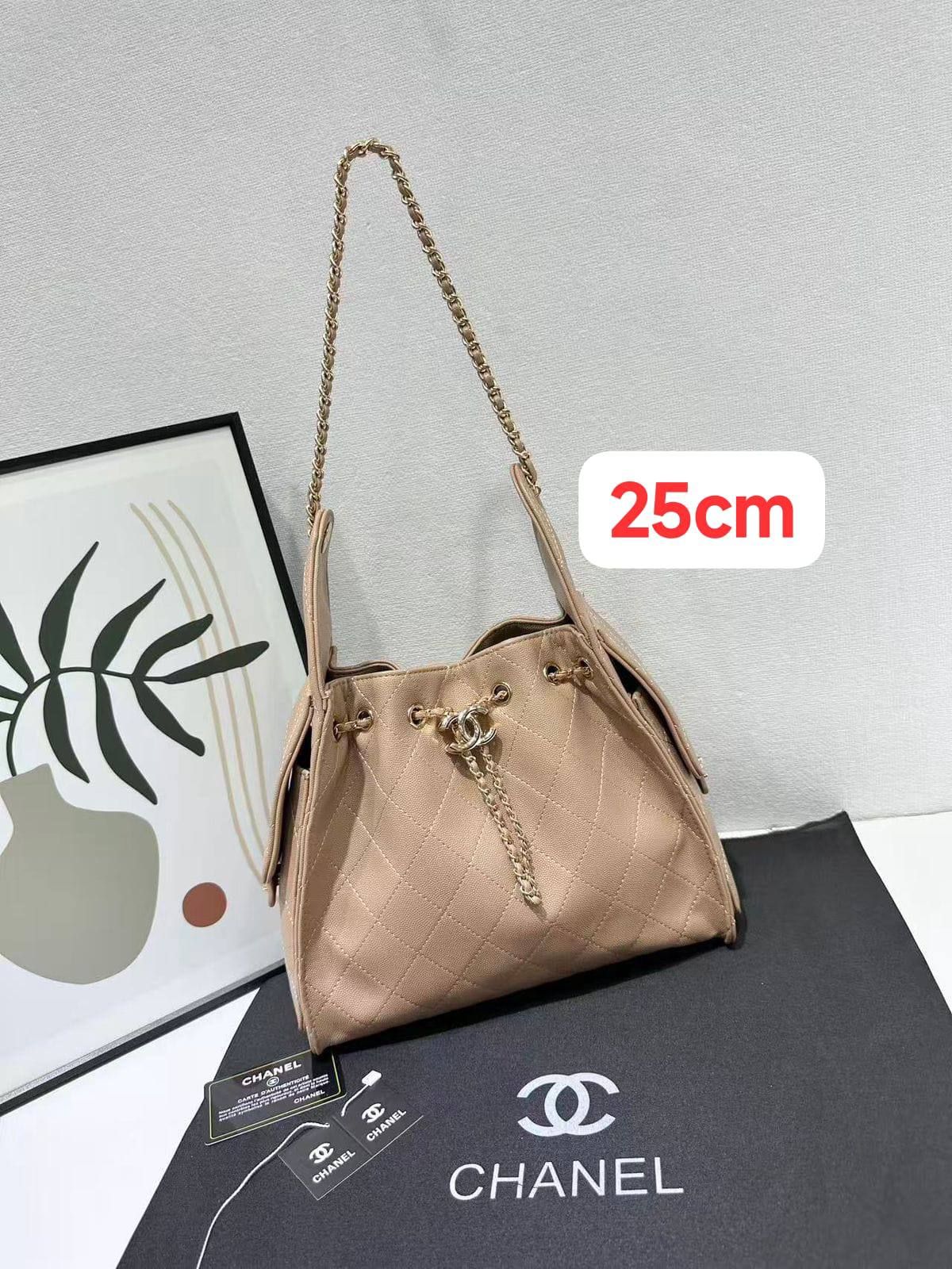 Luxury Chanel Quilted Hobo Bag (25 cm) - Premium High Quality Edition | D-E16 – Image 4