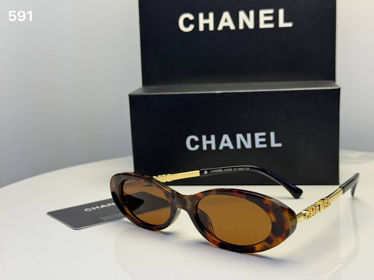 Chanel Sunglasses (Copy One) – Premium UV Protection & Iconic Designer Style in the UAE | D-E45 – Image 23