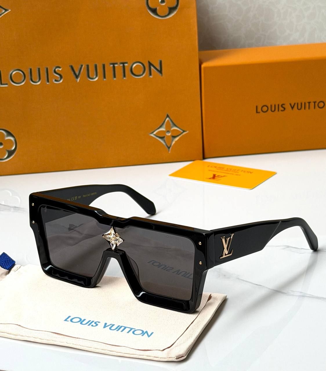 Louis Vuitton Luxury Sunglasses | Modern Style & Elegance | UAE | D-E56 – Image 2