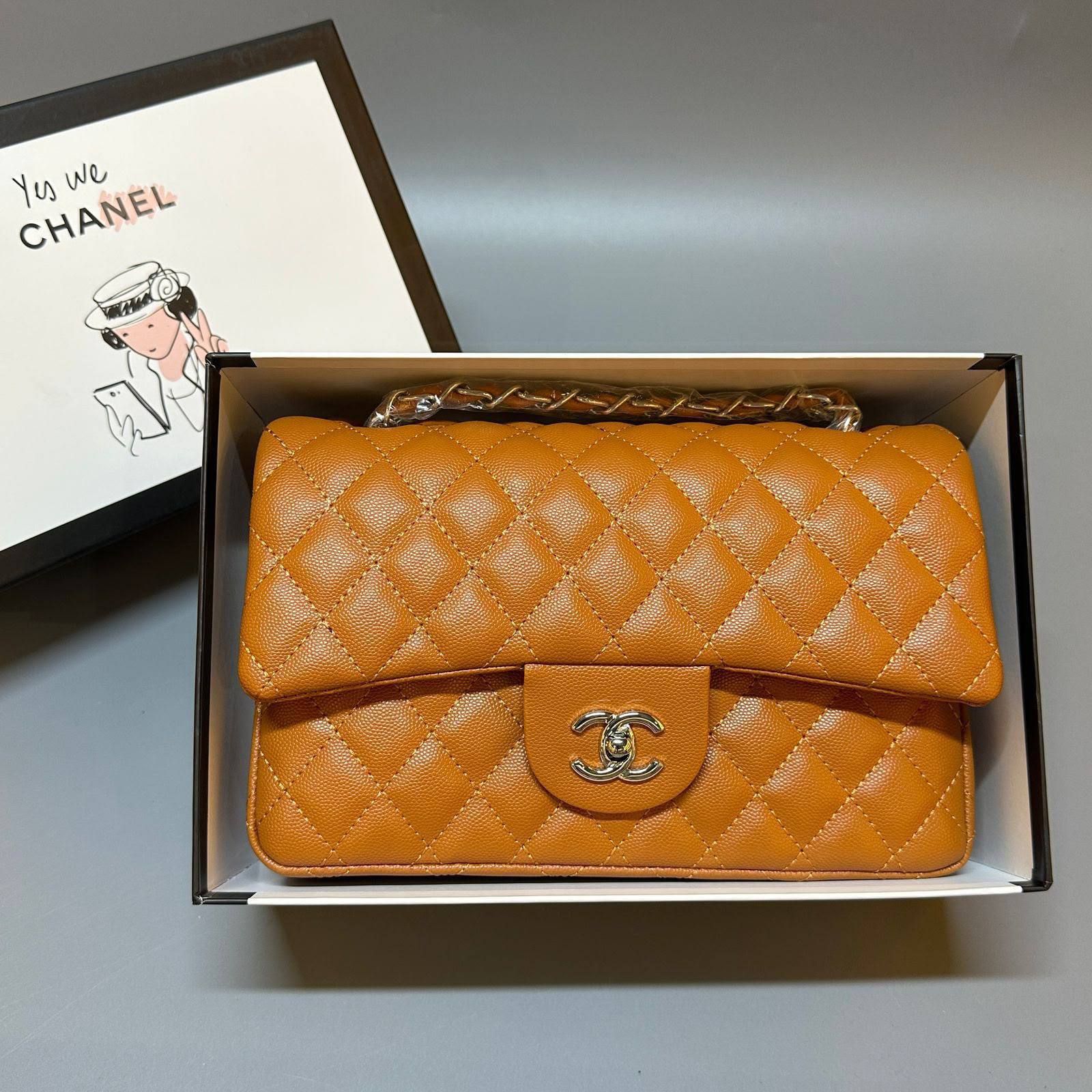 Luxury Chanel Classic Flap Bag in Premium Caviar Leather - Top High Master Edition | D-E16 – Image 13