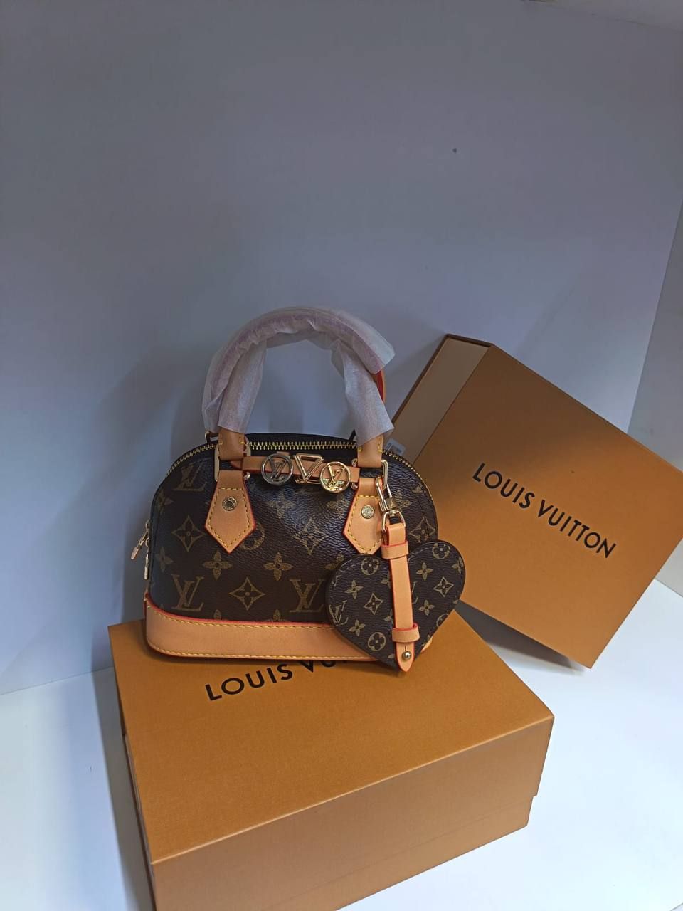 Iconic "Louis Vuitton Alma" Mini Handbag – Available in All Colors | D-E14 – Image 2