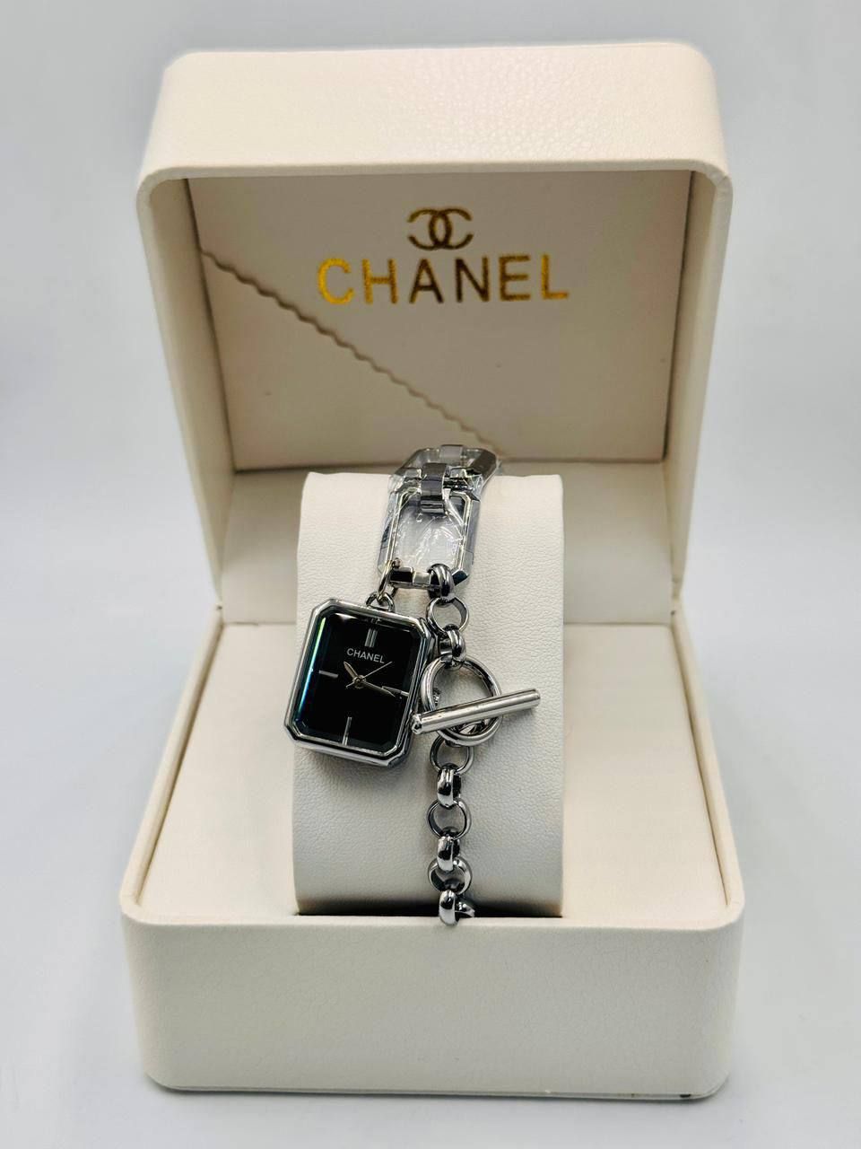 Chanel-Inspired Elegant Charm Bracelet Watch (Premium Quality) | D-E59 – Image 7