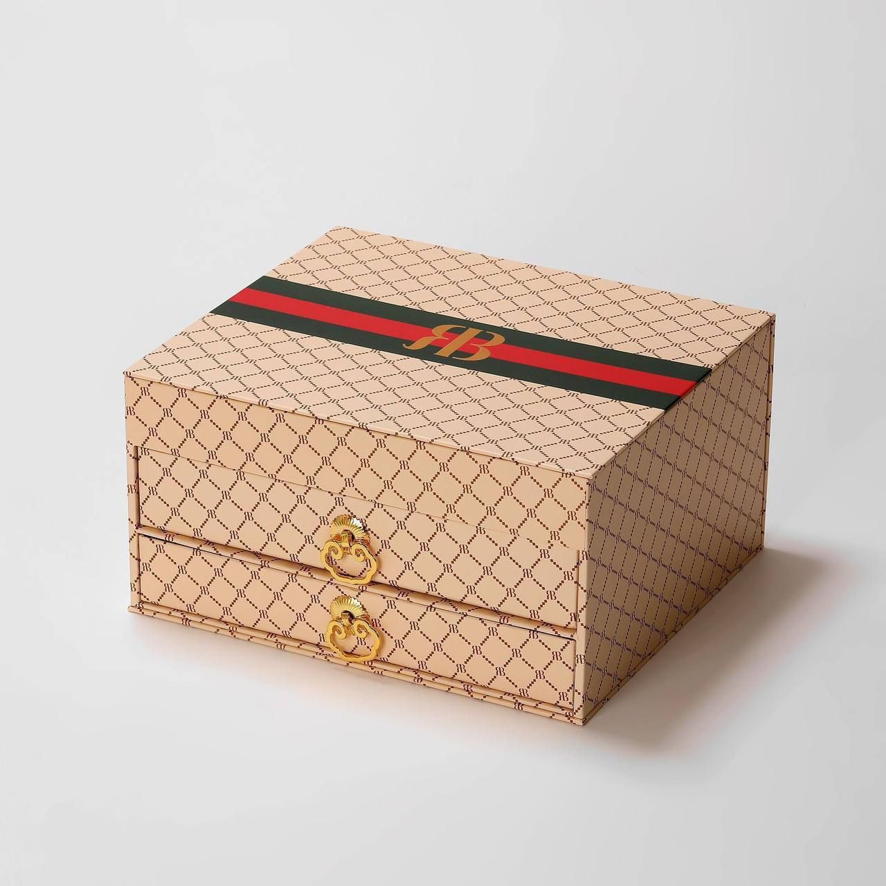 Rose Berry Royal Makeup & Perfume Vanity Box | The Ultimate Multi-Tier Collection 🎁✨ | D-E60 – Image 2