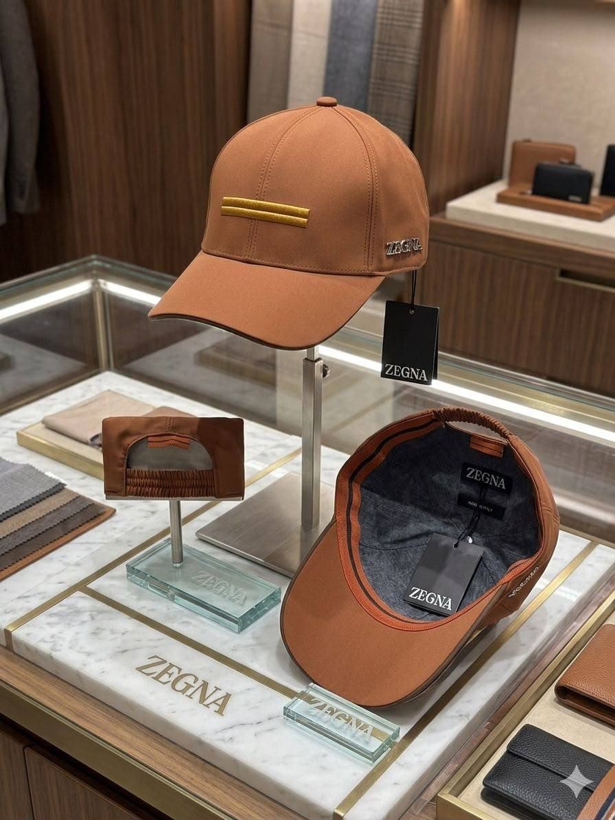 كاب "Zegna" الفاخر – الأناقة العصرية بأعلى جودة (كوبي ون) | D-A47 – Image 8