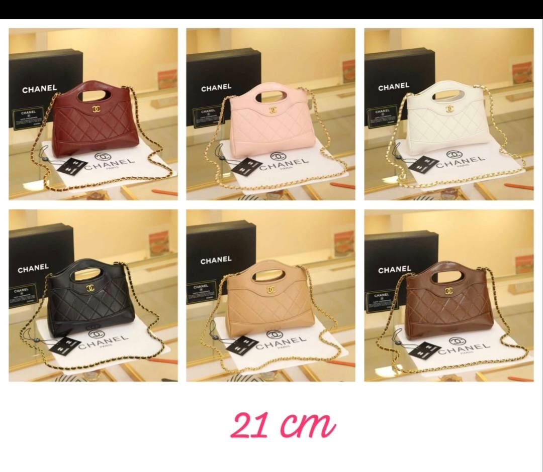 Chanel Mini Quilted Bag with Integrated Top Handle (21 cm) - Premium Quality | D-E16 – Image 6
