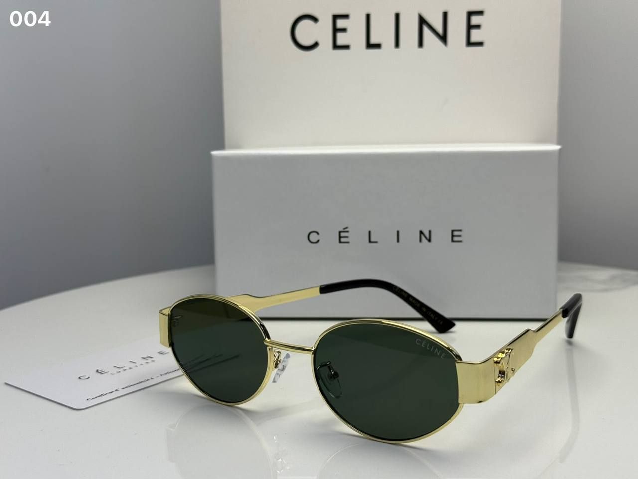 Celine Sunglasses (Copy One) – Premium UV Protection & Iconic Designer Style in the UAE | D-E45 – Image 12