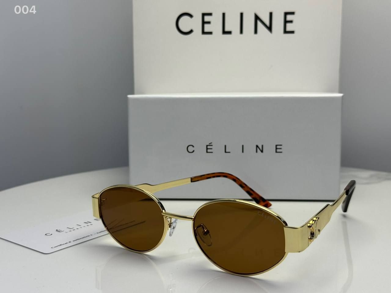 Celine Sunglasses (Copy One) – Premium UV Protection & Iconic Designer Style in the UAE | D-E45 – Image 14
