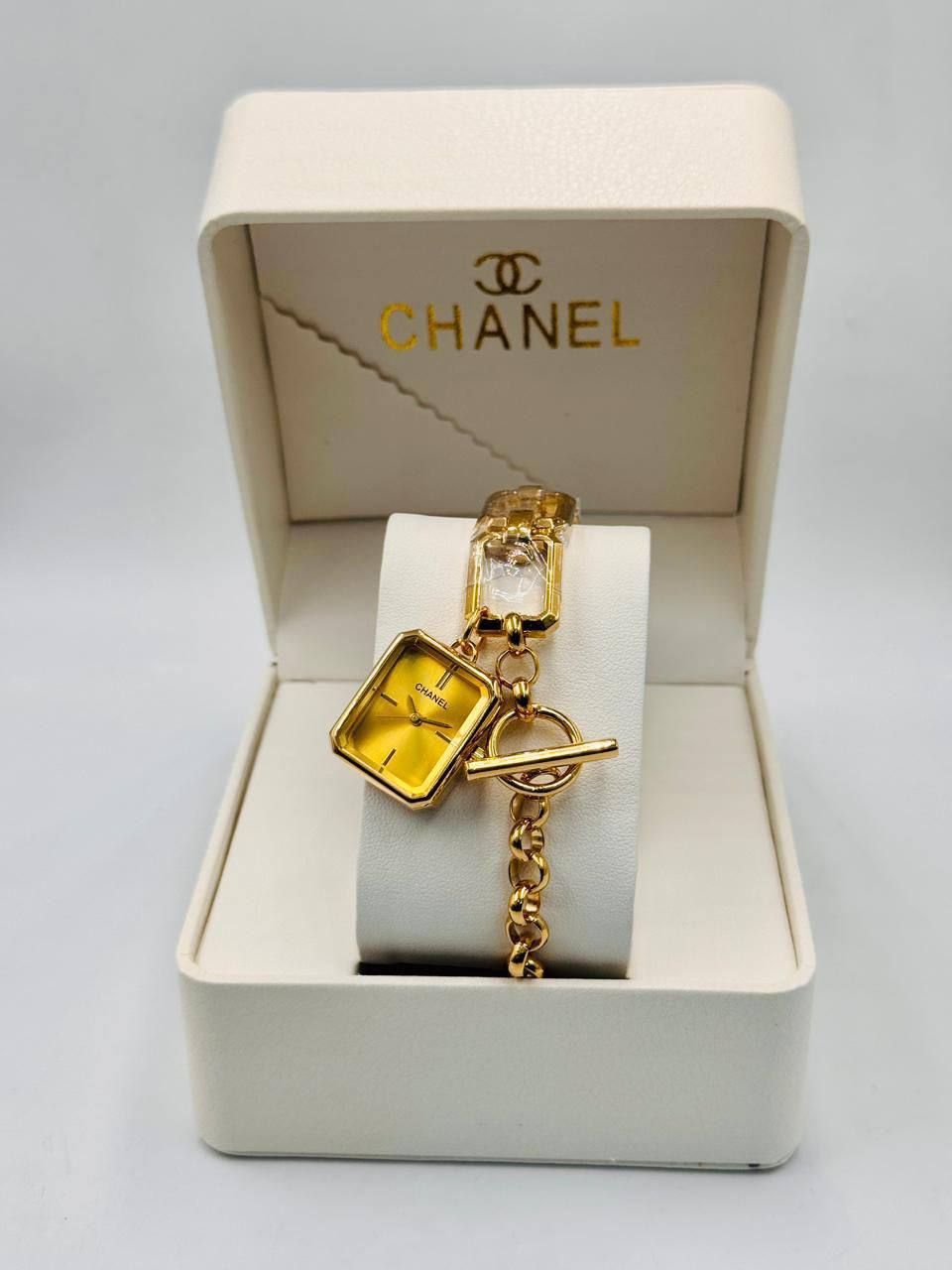 Chanel-Inspired Elegant Charm Bracelet Watch (Premium Quality) | D-E59 – Image 6