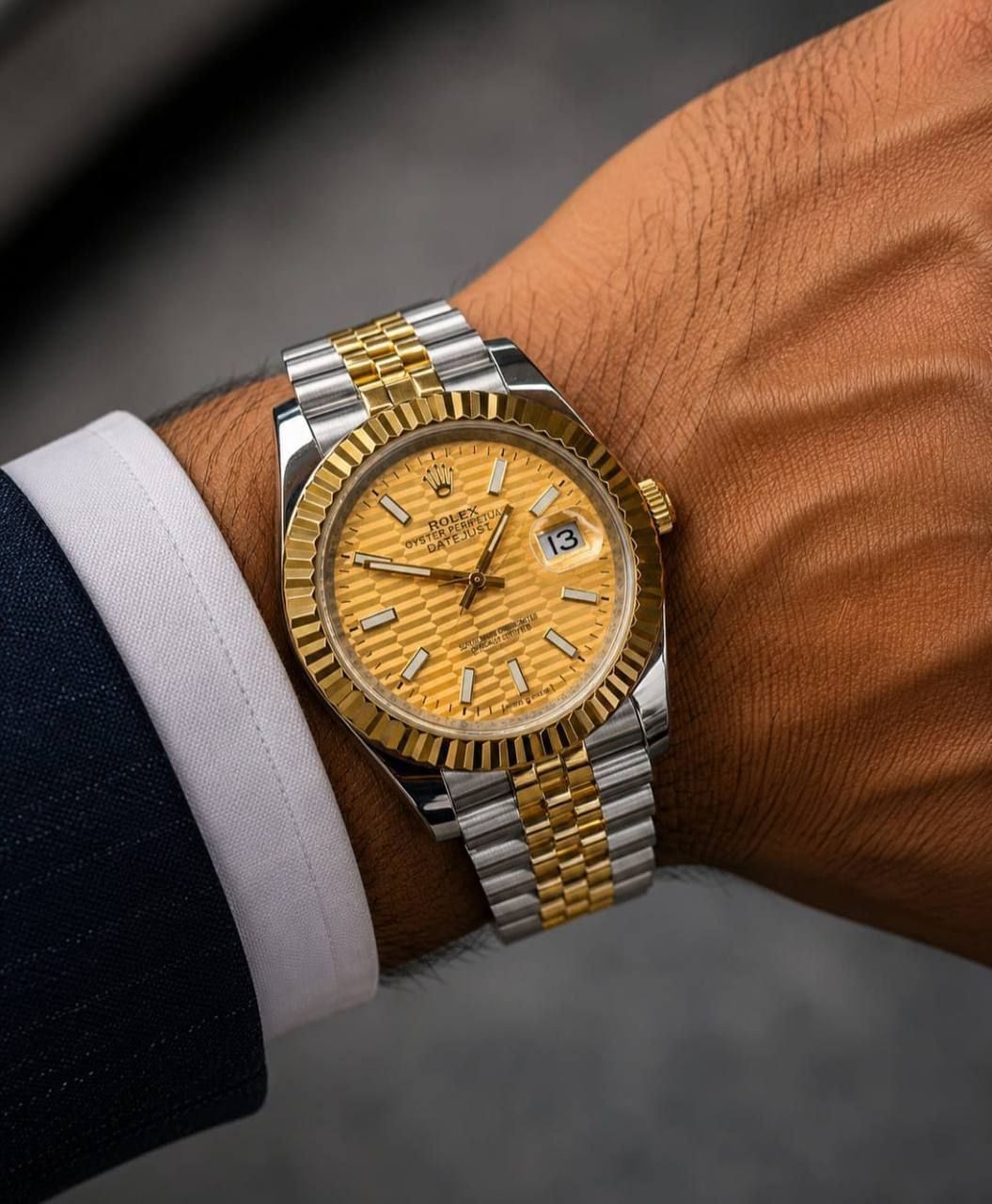Classic Datejust Luxury Watch – Rolex-Inspired Premium Edition (Copy 1) with Mega Color Selection | D-E01 – Image 15